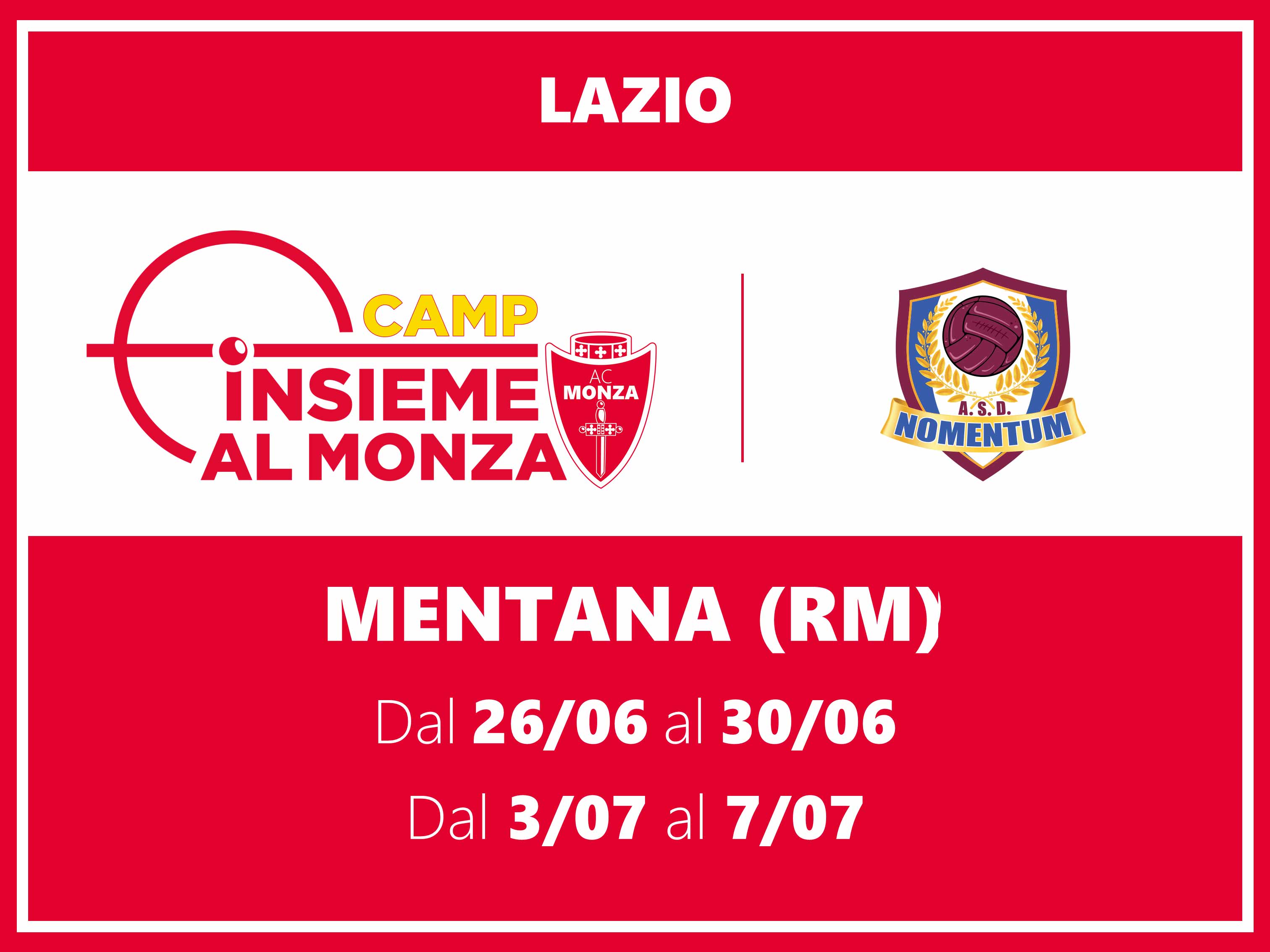 Camp 2023 - Nomentum Calcio 