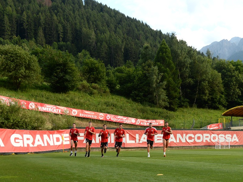 Primo giorno per il Monza a Pontedilegno-Tonale