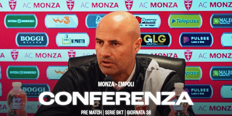 La conferenza di Mister Bianco prima di Monza-Empoli