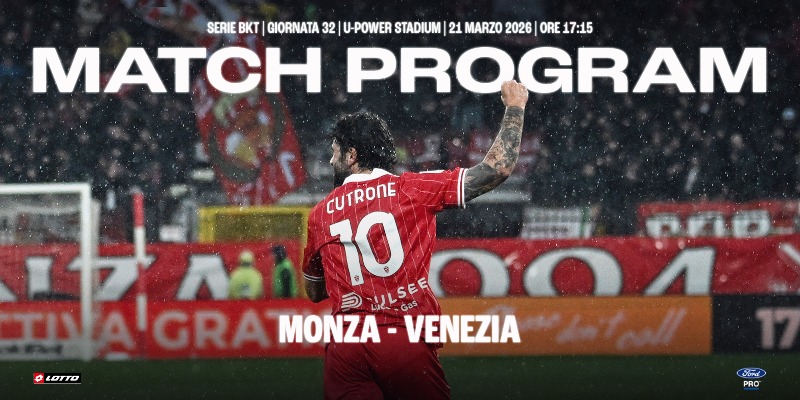 MONZA - VENEZIA: digital match program