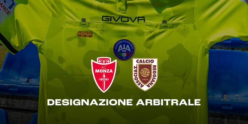 Fourneau arbitra Monza-Reggiana