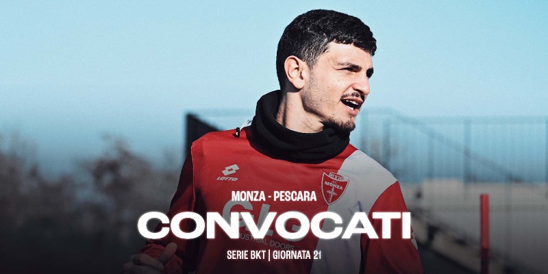 MONZA-PESCARA: i convocati