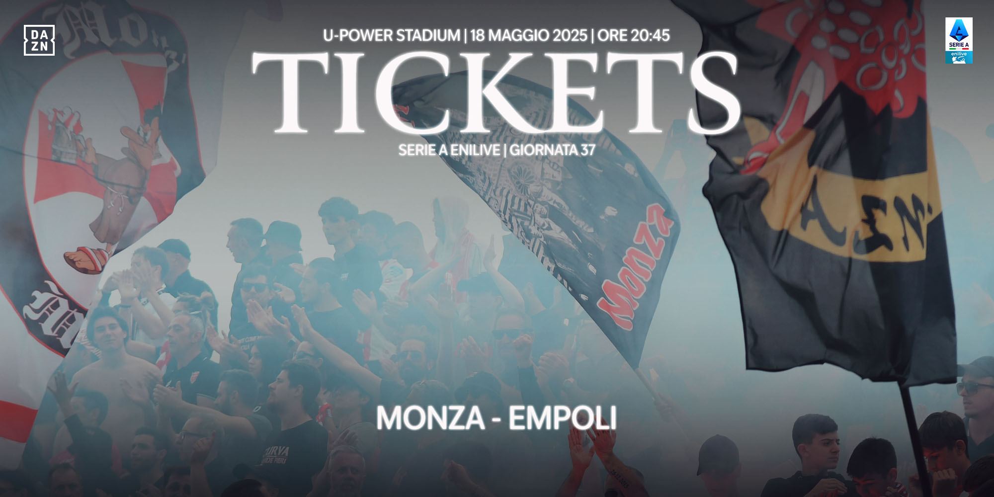 MONZA – EMPOLI: tickets info
