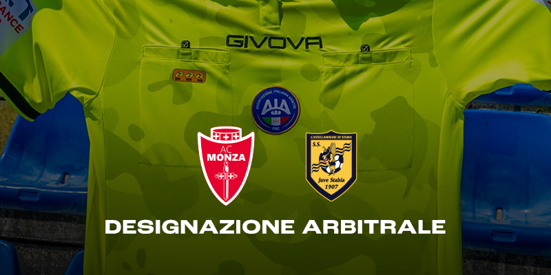 Monza-Juve Stabia affidata a Mariani