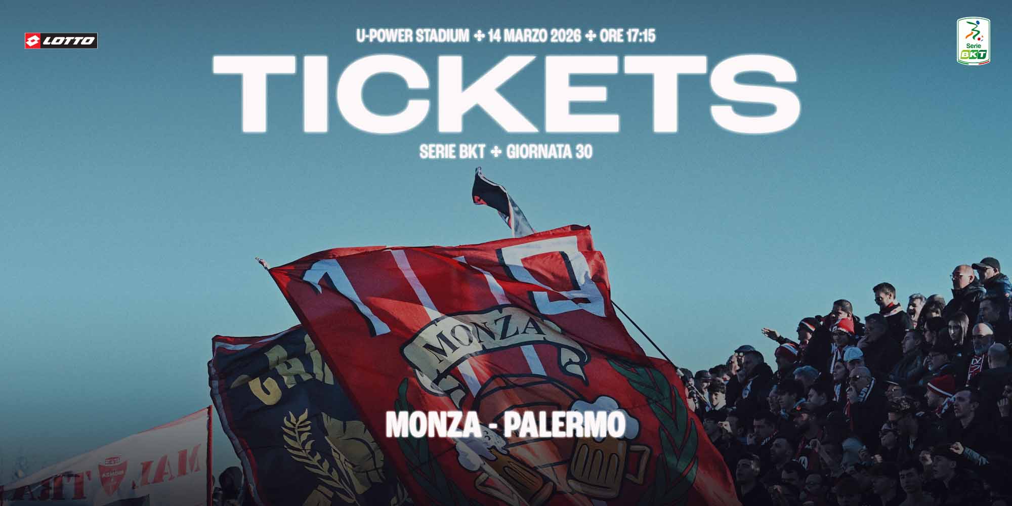 MONZA – PALERMO: info biglietti