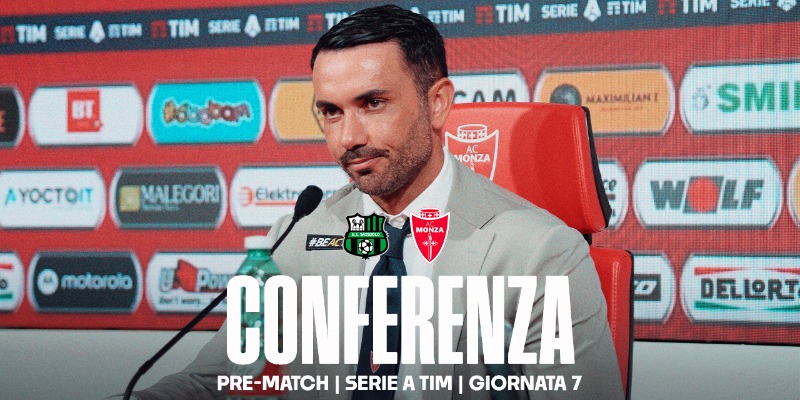 La conferenza di Mister Palladino alla vigilia di Sassuolo-Monza