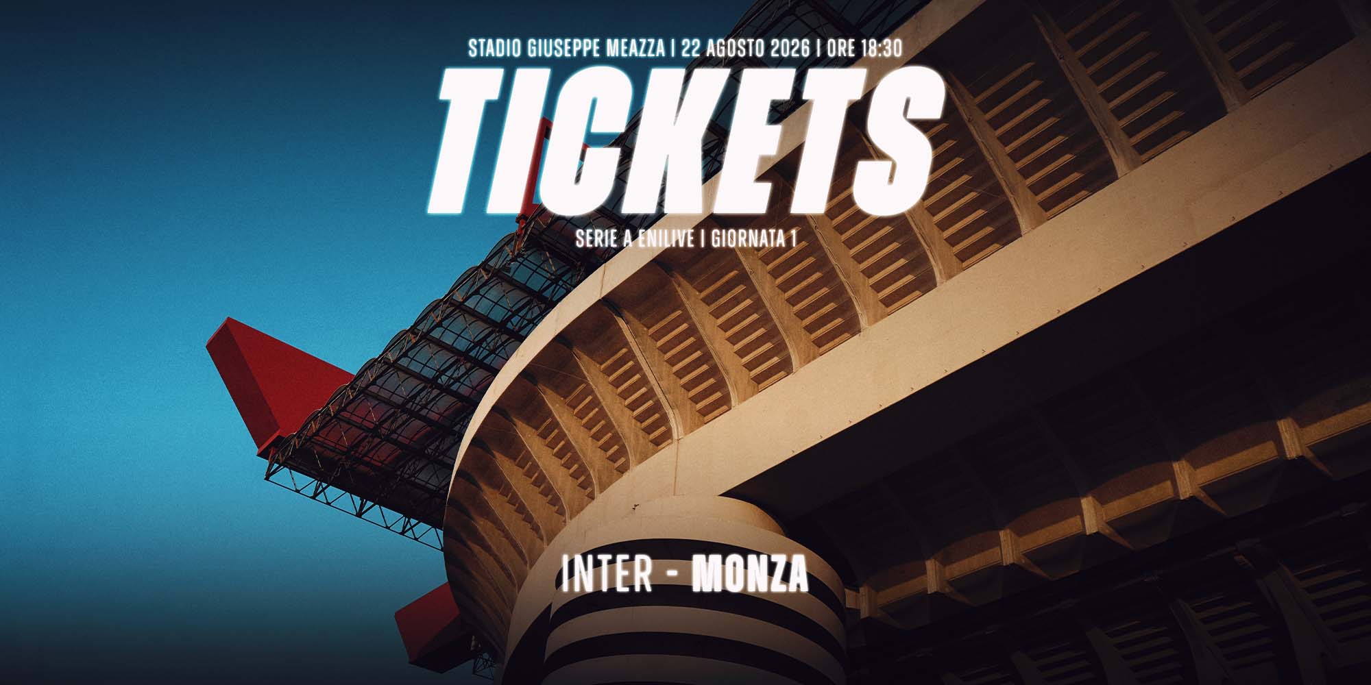 INTER - MONZA: info biglietti