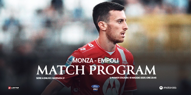 MONZA - EMPOLI: Match Program