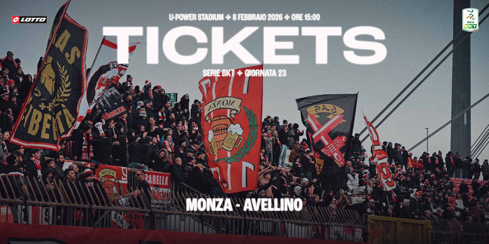 MONZA – AVELLINO: info biglietti 