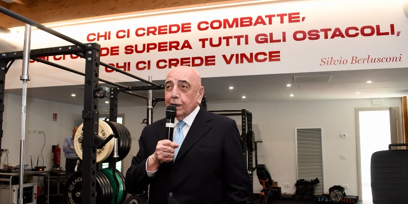 B2B: tour of CS Luigi Berlusconi and inauguration of the new gym