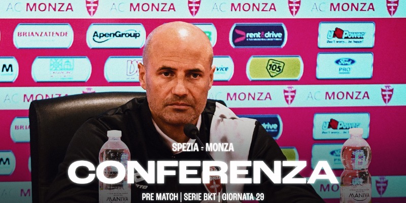 La conferenza di Mister Bianco prima di Spezia-Monza