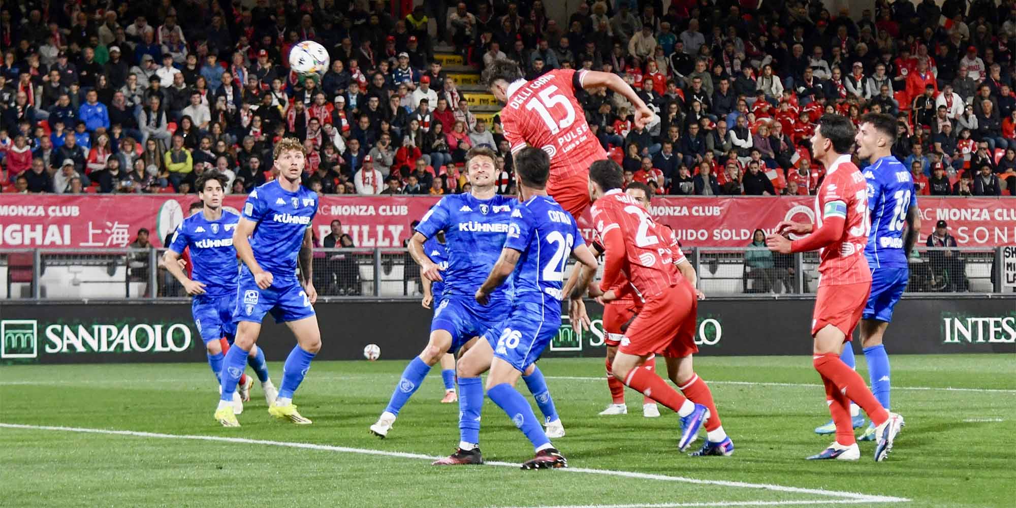 Monza draw 2-2 with Empoli and finish third: now the playoff