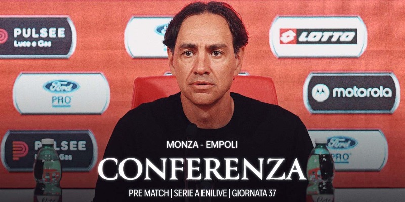 La conferenza di Mister Nesta prima di Monza-Empoli