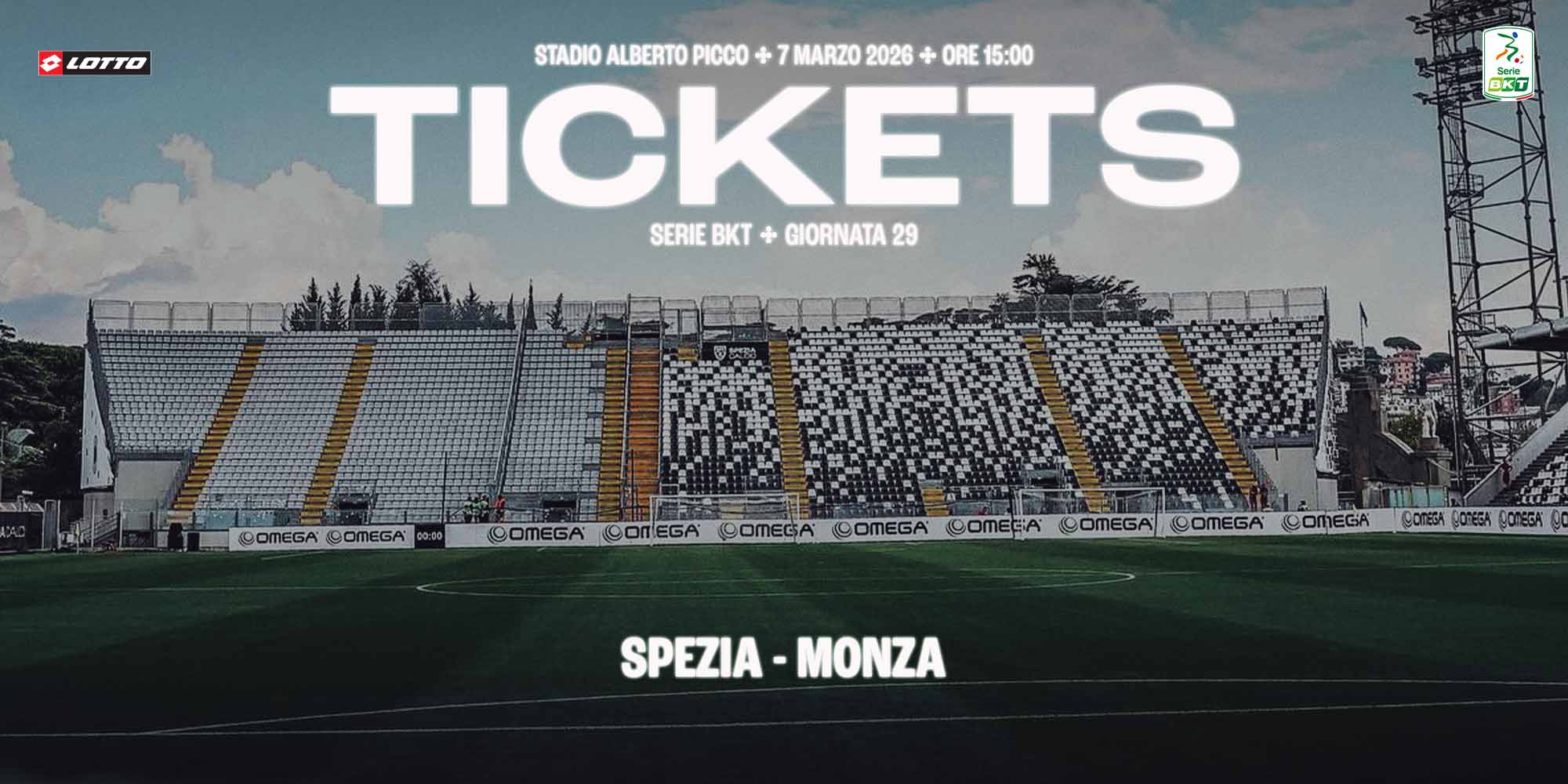 SPEZIA – MONZA: info biglietti