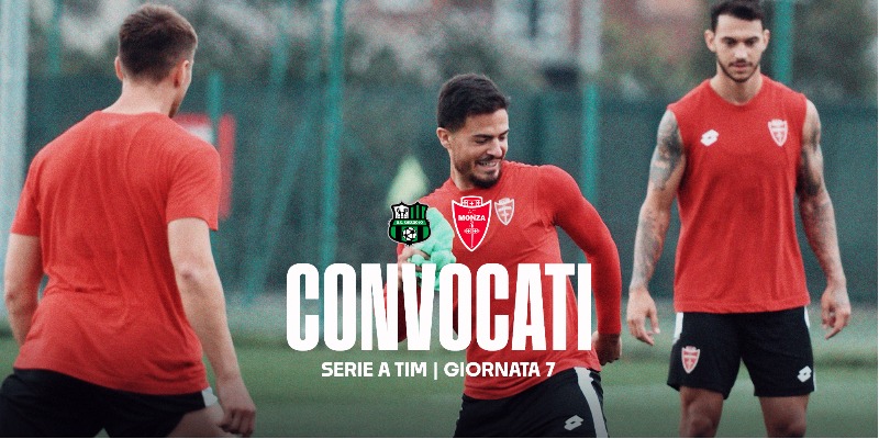 Sassuolo-Monza: i convocati