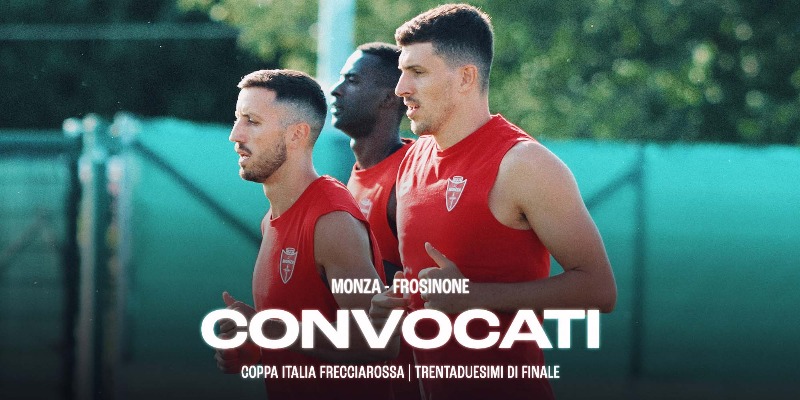 MONZA-FROSINONE: i convocati