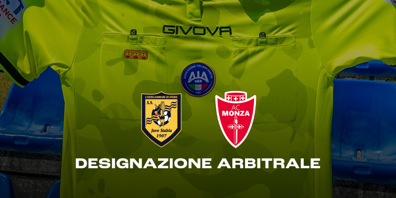 Juve Stabia-Monza affidata ad Allegretta