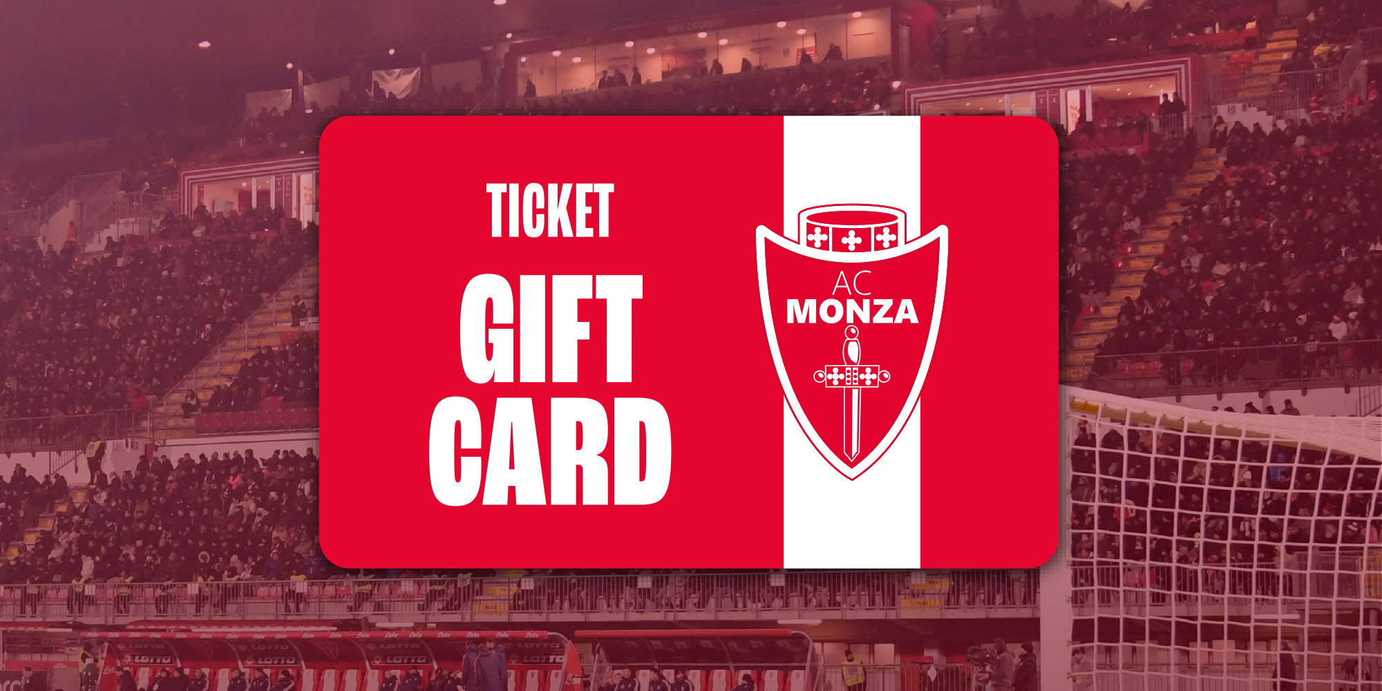 A Natale regala il Monza con la Ticket Gift Card