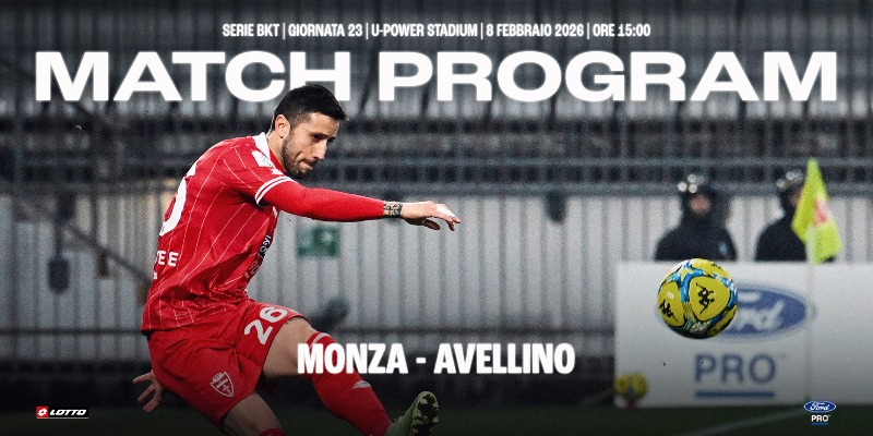 MONZA - AVELLINO: digital match program