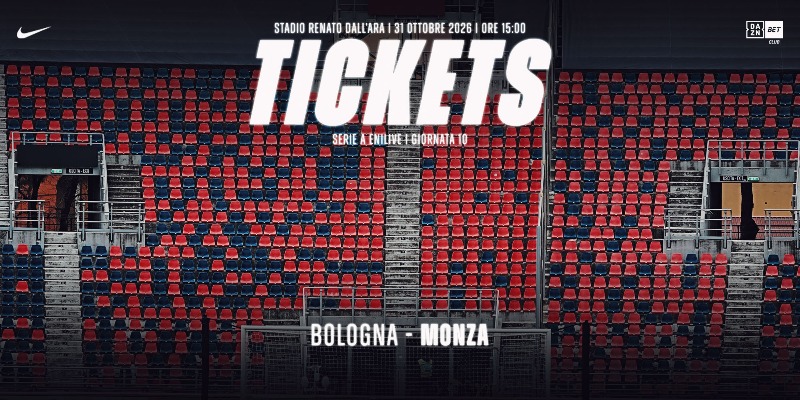BOLOGNA – MONZA: tickets info