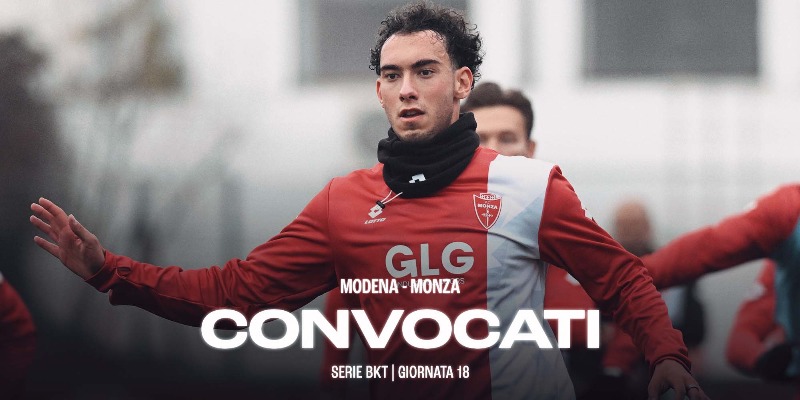 MODENA-MONZA: i convocati