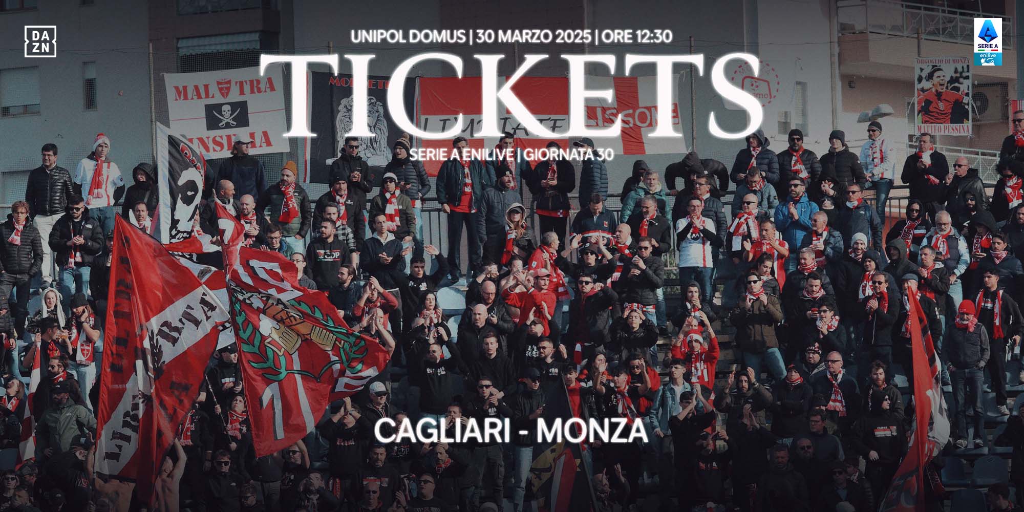 CAGLIARI - MONZA: info biglietti