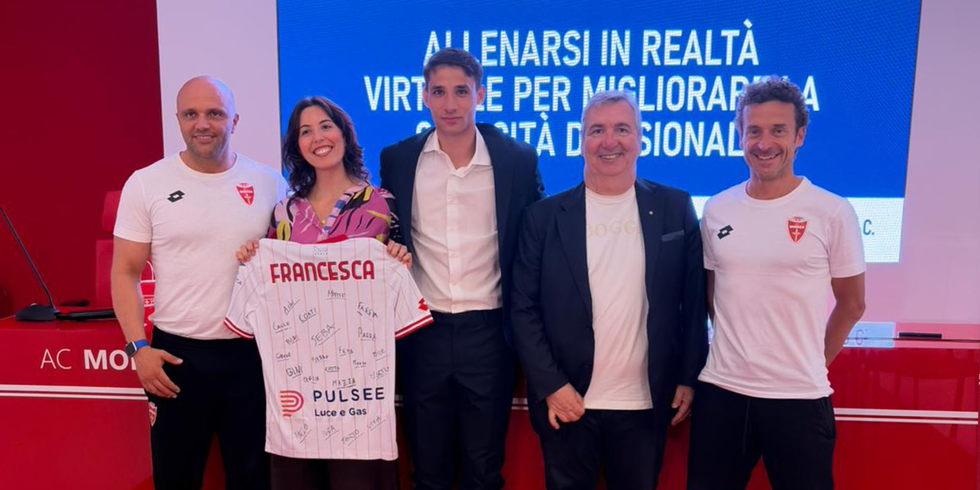 Il calcio e la tecnologia: il progetto di realtà virtuale è stato un successo!