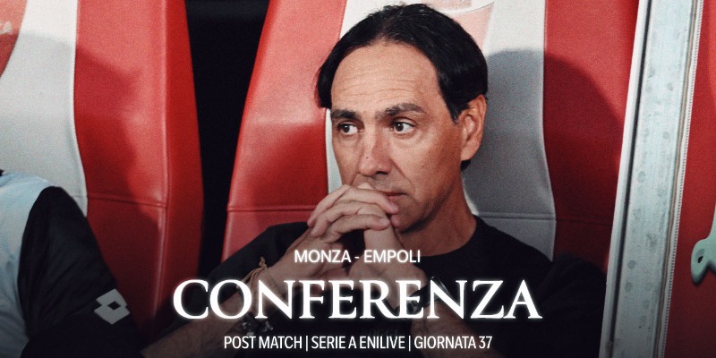 La conferenza di Mister Nesta dopo Monza - Empoli