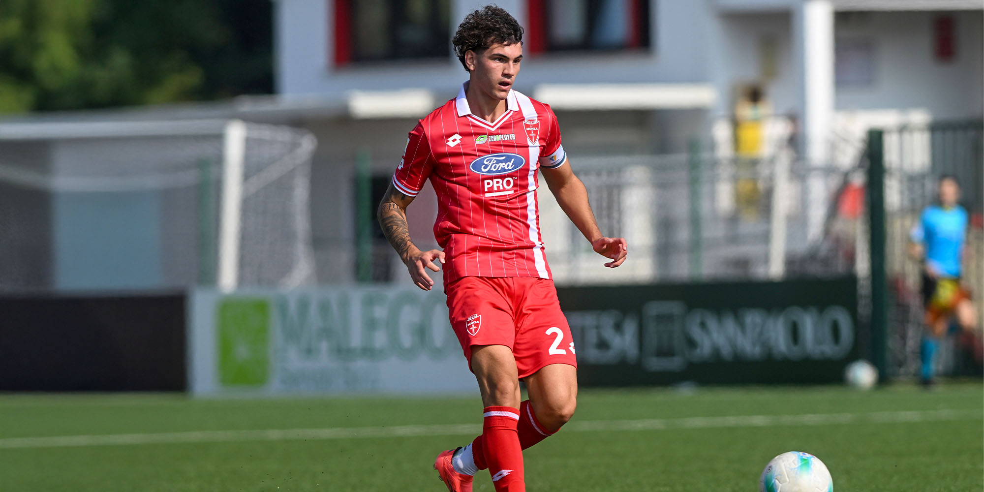 Jersey Lotto AC Monza 2025-2026 Home Fame Red - Fútbol Emotion, image size:2000x1000