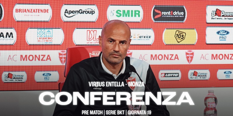 La conferenza di Mister Bianco prima di Virtus Entella-Monza