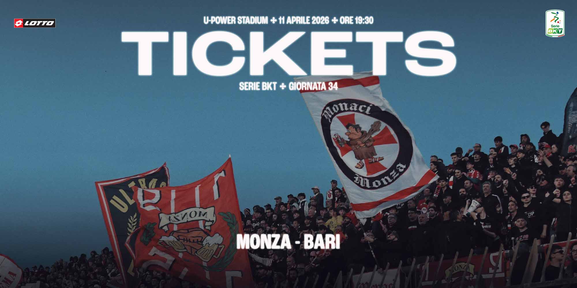 MONZA – BARI: info biglietti 