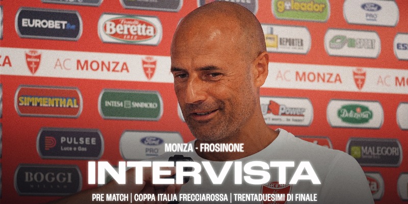 Le parole di Mister Bianco prima di Monza-Frosinone