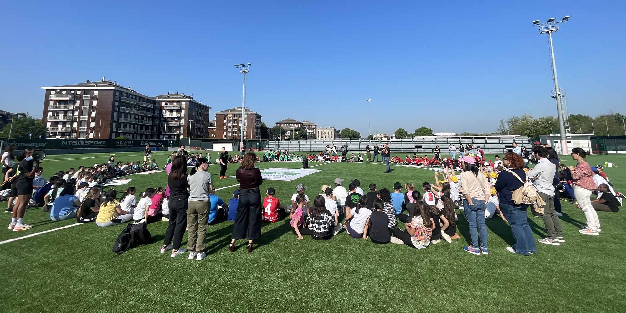 Al Centro Sportivo biancorosso l'ultima tappa di IO Tifo Positivo