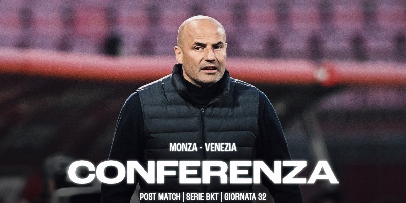 La conferenza di Mister Bianco dopo Monza-Venezia