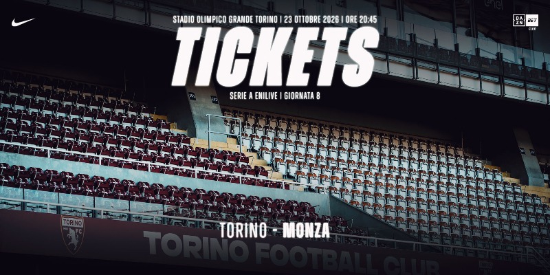TORINO – MONZA: info biglietti 