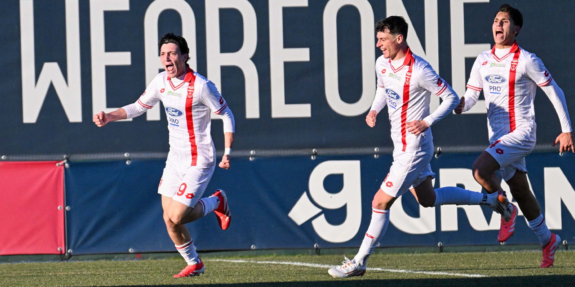 PRIMAVERA 1: Reita-Mout-Ballabio, trionfo biancorosso a Bologna