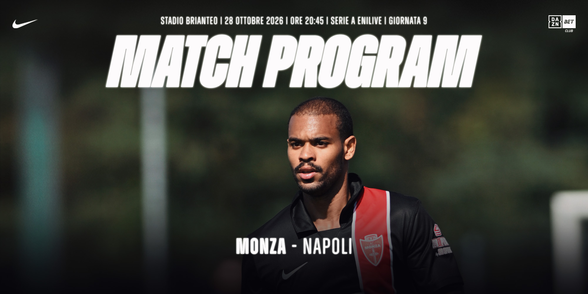MONZA - NAPOLI: digital match program